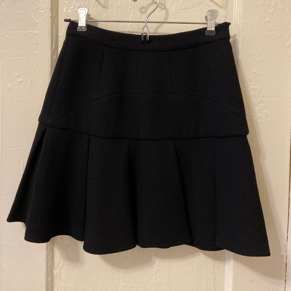 Alexander Wang pleated wool skirt